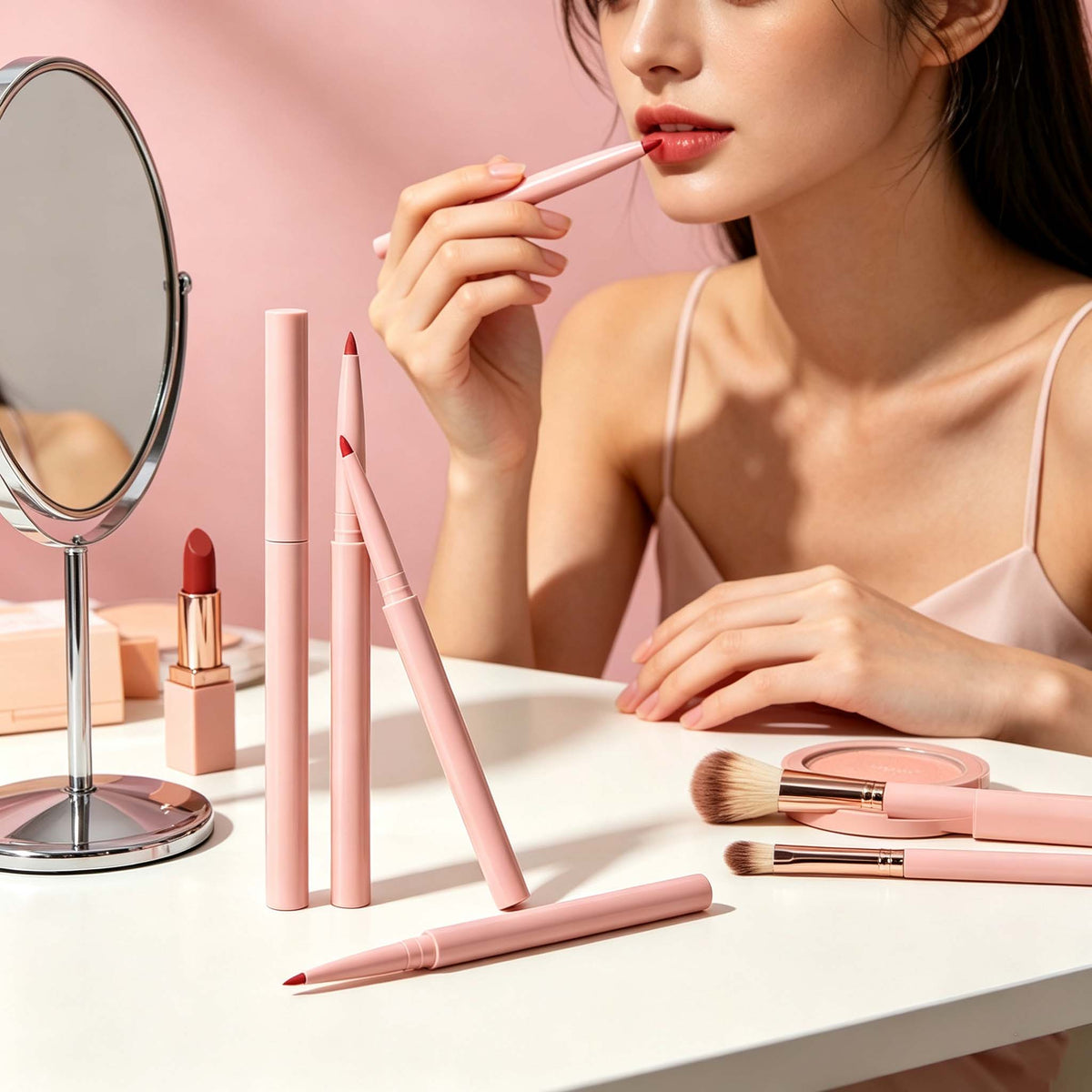 Smooth Velvet Matte Lip Liner | Long Lasting Waterproof Lip Contour Crayon