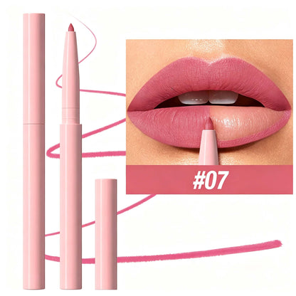 Smooth Velvet Matte Lip Liner | Long Lasting Waterproof Lip Contour Crayon