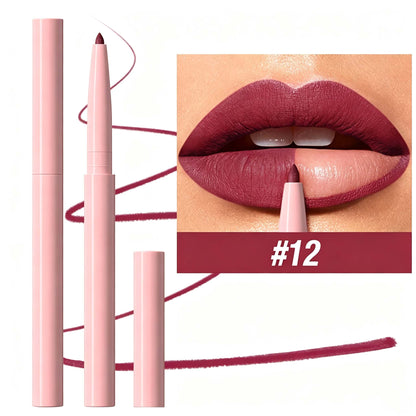 Smooth Velvet Matte Lip Liner | Long Lasting Waterproof Lip Contour Crayon