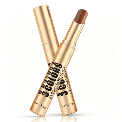 3‑In‑1 Cream Eyeshadow Stick, Multi‑Tone Eye Makeup