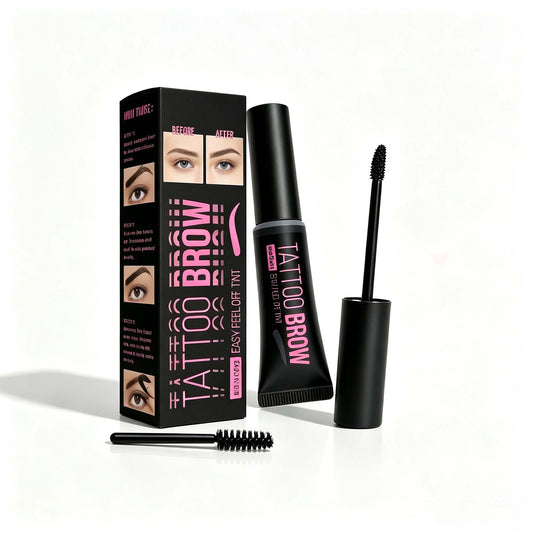Tattoo Brow Peel-off Eyebrow Gel, 3 Days Long Lasting Waterproof Eyebrow Tint
